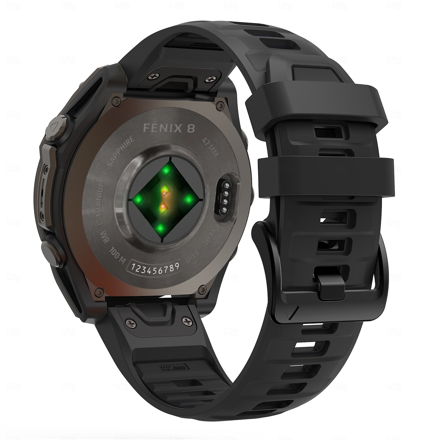 Correa de silicona Quickfit de 22 mm y 26 mm para relojes inteligentes Garmin Fenix 7X, 7 Solar, 6X, 6 Pro, 5, 5X Plus, 3, 3H y Epix. 2026 - $12.99 –P2