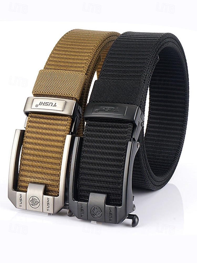 Men's Nylon Tactical Belt, Adjustable Size, Multiple Colors, Durable & Stylish for Outdoor and Everyday Use 2026 - $18.99 –P2