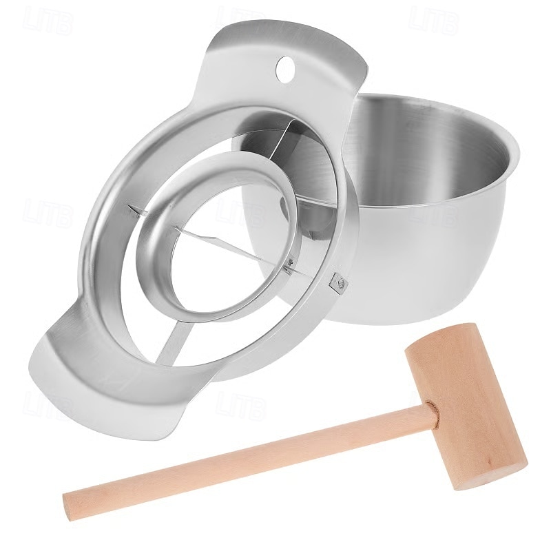 2026年 3 in 1 ザクロ皮むきツール（ハンマー付き） - 頑丈な 304 ステンレススチール製ミートピッカー、フルーツオープニングナイフ &セパレーター - 家庭用キッチン用手動ザクロピッカー  コレクション – $31.99 –P11