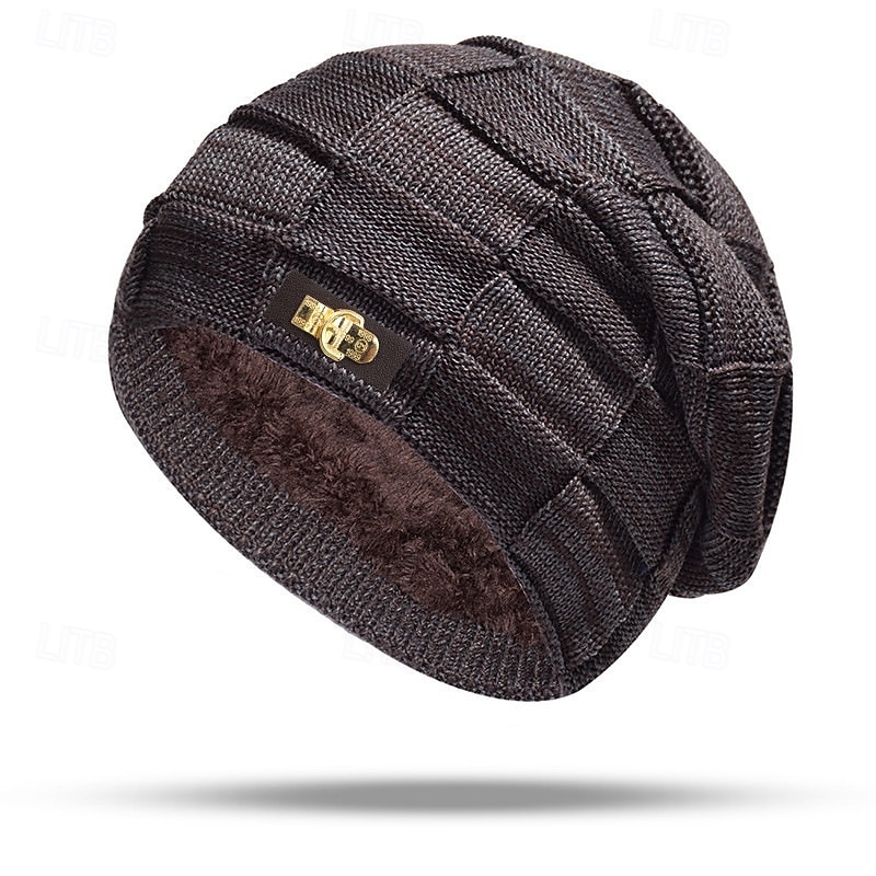 Per uomo Unisex Berretto Cappelli Invernali Berretti Cappello lavorato a maglia Berretto Invernale Nero Vino Fibre Acriliche Lavorato a maglia Traspirante Accogliente Abbigliamento quotidiano Uscire del 2026 a $8.49 –P2
