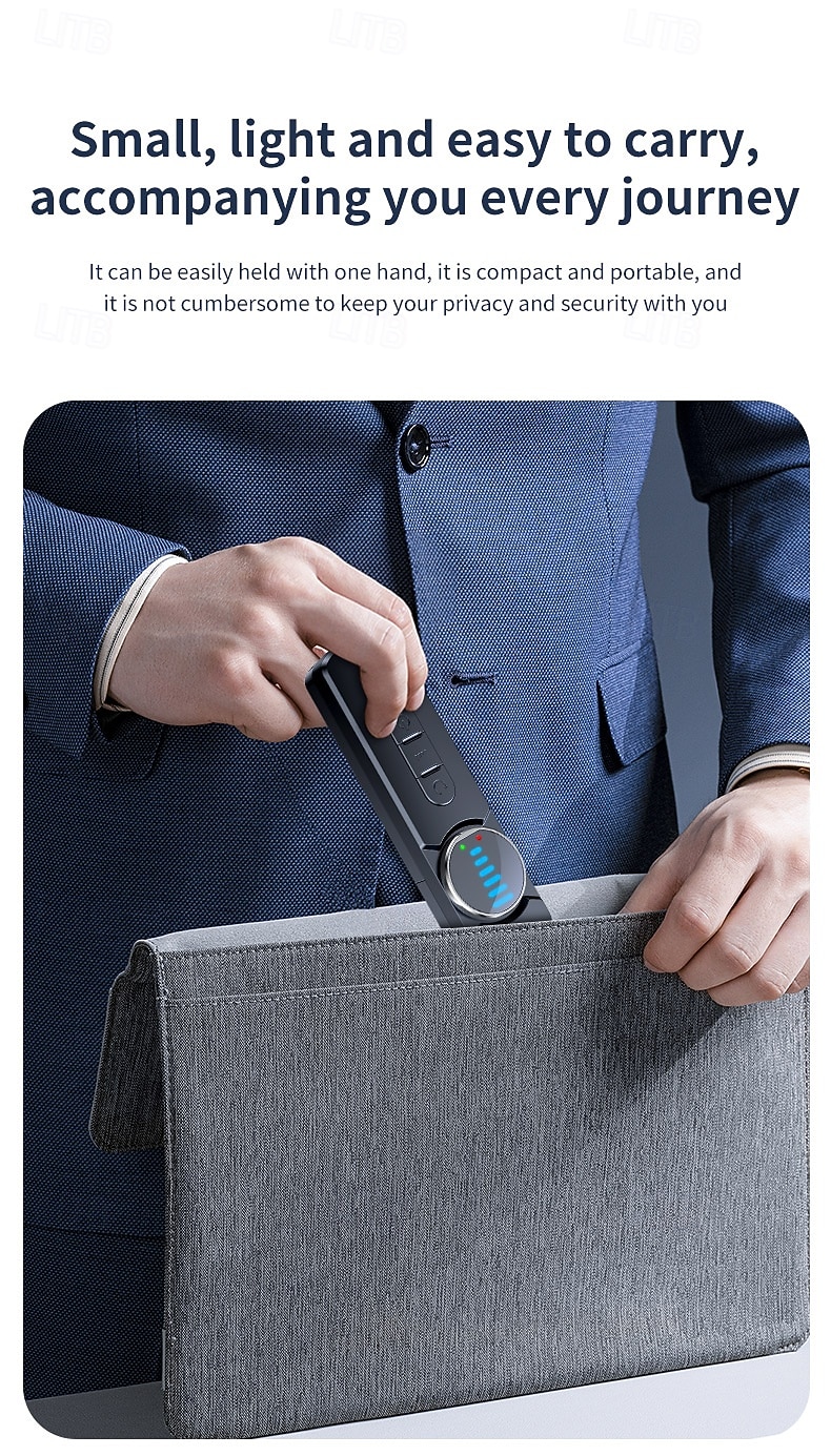 Hidden Camera and Bug Detector Pinhole Camera Detector - Ideal for Travel Vehicles Hotels and Home Security 2026 - $27.99 –P14