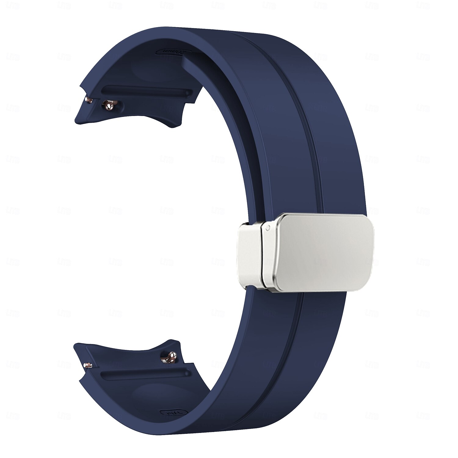 2026年 時計バンド のために Samsung Galaxy Watch 7/6/5/4  40/44mm, Watch 5 Pro 45mm, Watch 6 Classic 43/47mm, Watch 4 Classic 42/46mm シリコーン 置換 ストラップ 調整可 スポーツバンド モダンバックル リストバンド  コレクション – $10.99 –P2