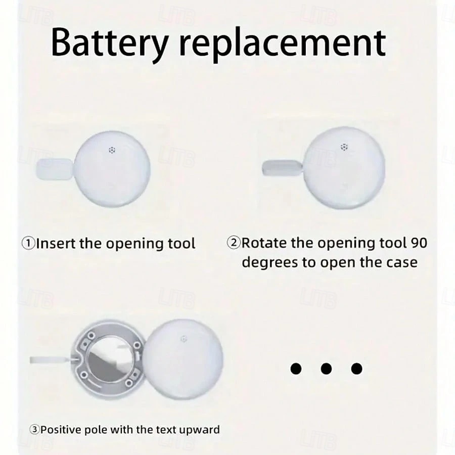 Smart Air Tracker For IOS Find My (IOS Only) Same Size With Original IOS Tag  Compatible With AirTag Case Keychain Silicone Holder Item Locator Key Finder For Pets Bags Luggage Bicycle Cars Anti-Los 2026 - BHD 7.25 –P10