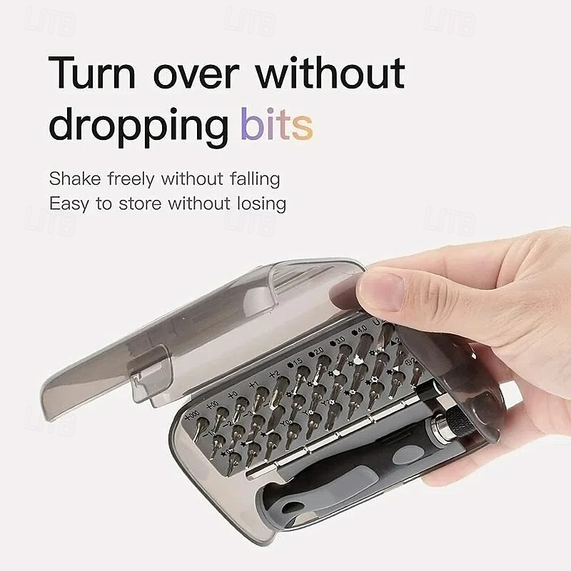 Jeu de tournevis magnétique 32 en 1 avec étui, comprend un kit d'outils de réparation de précision 30 bits, un outil de tournevis torx pour bijoutiers, montres, téléphones, ordinateurs portables, de 2025 ? $8.99 –P2