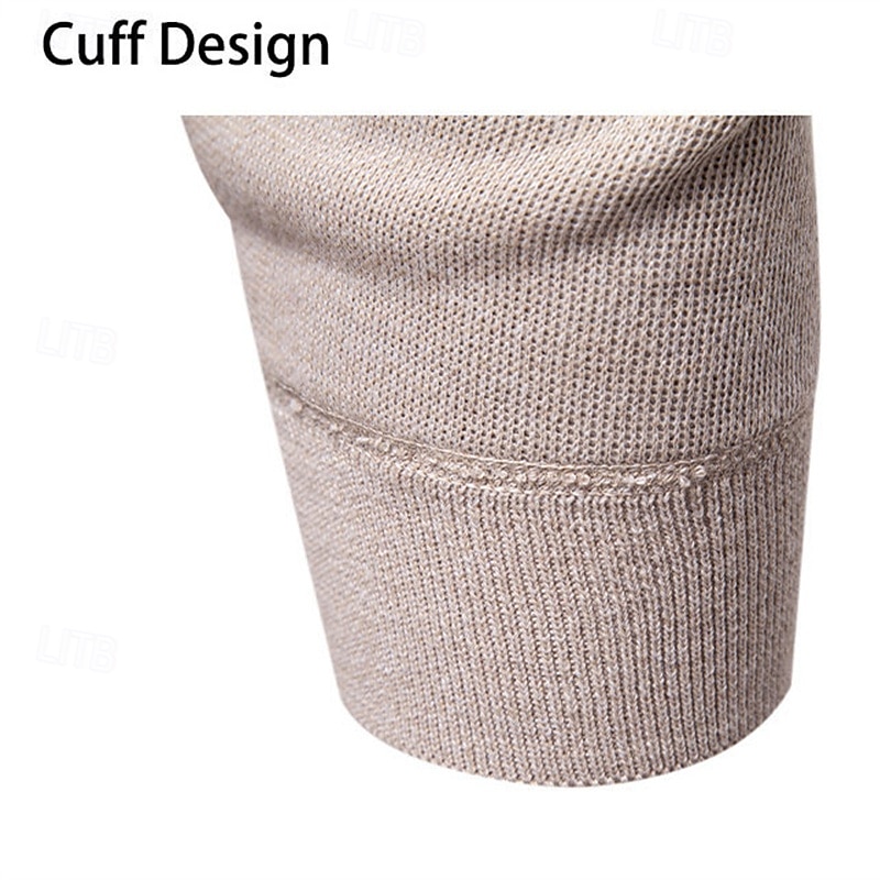 Муж. Пуловер Свитер Вязаный свитер Рельефный узор Вязать Обычные топы Трикотаж Геометрический принт Вырез под горло Мода Классический Отпуск На каждый день Одежда Наступила зима Синий Винный L XL 2XL 2026 - $21.99 –P20