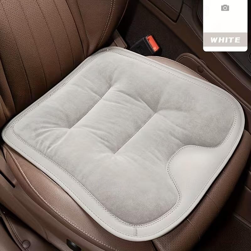 Car Seat Cushion - All-Season Plush Soft Warm Brown Portable & Removable Cover Thickened Winter Weight-Saving Design Non-Slip Backrest for Driver/Passenger Fits Most SUVs Trucks (Easy-Clean) 2026 - $30.99 –P4
