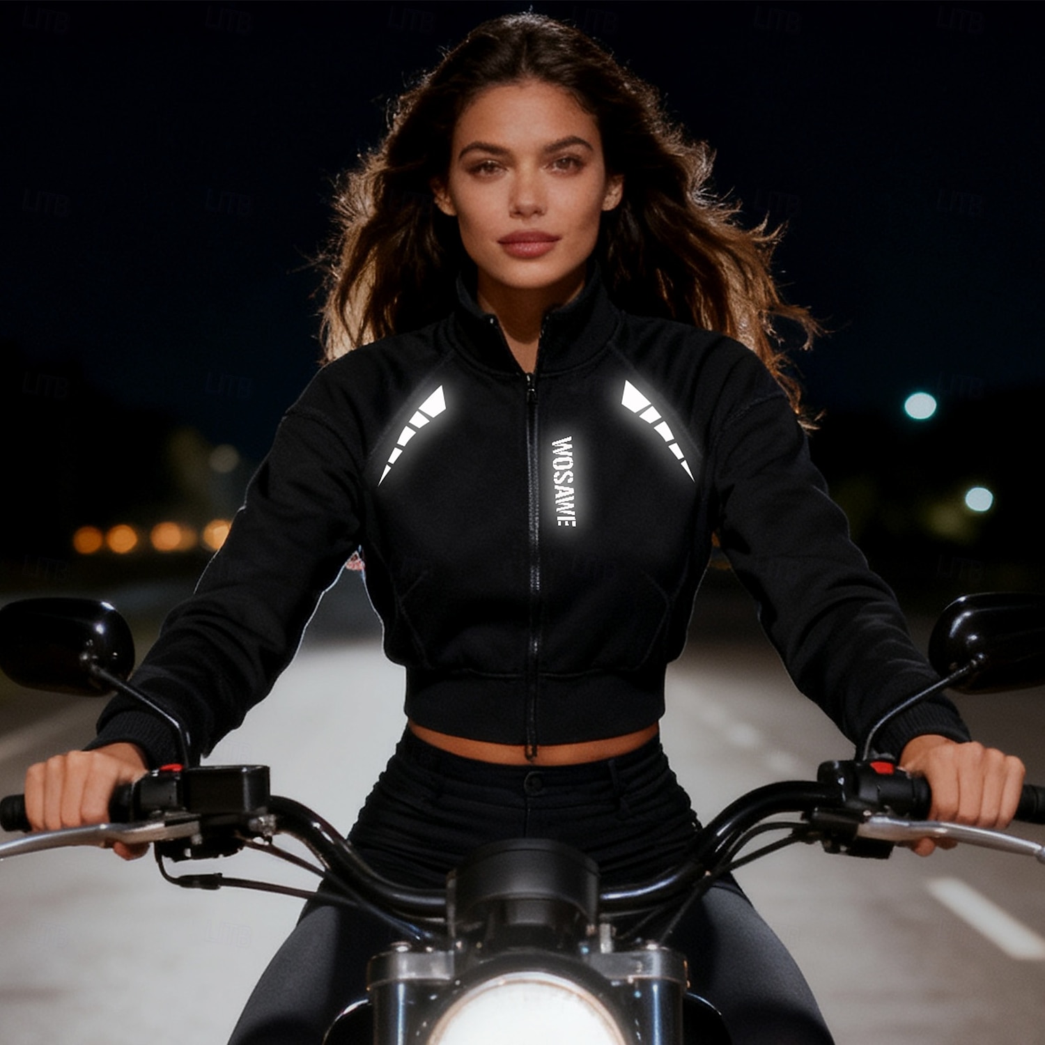 Mujer Chaqueta de Ciclismo Jersey de descenso Manga Larga MTB Bicicleta Montaña Ciclismo Carretera Invierno Otoño Negro / naranja Naranja blanco Color sólido Bicicleta Mantiene abrigado Cremallera 2026 - $134.99 –P8