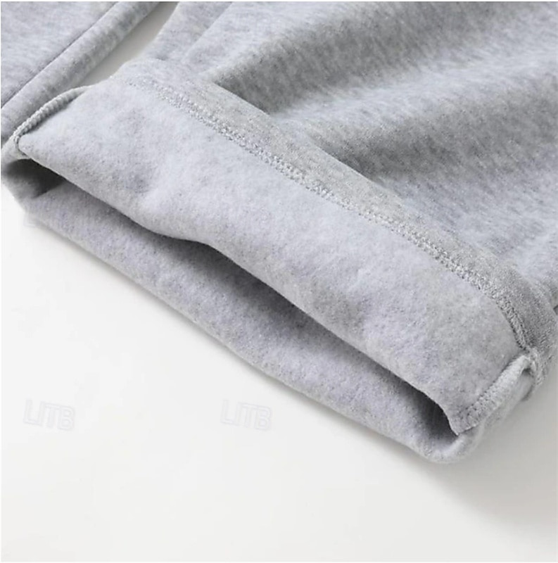 Voor heren Joggingbroeken Broek Trekkoord Zak Elastische taille Effen Comfort Buitensporten Dagelijks Modieus Casual Zwart Marineblauw Micro-elastisch 2026 - $17.99 –P5