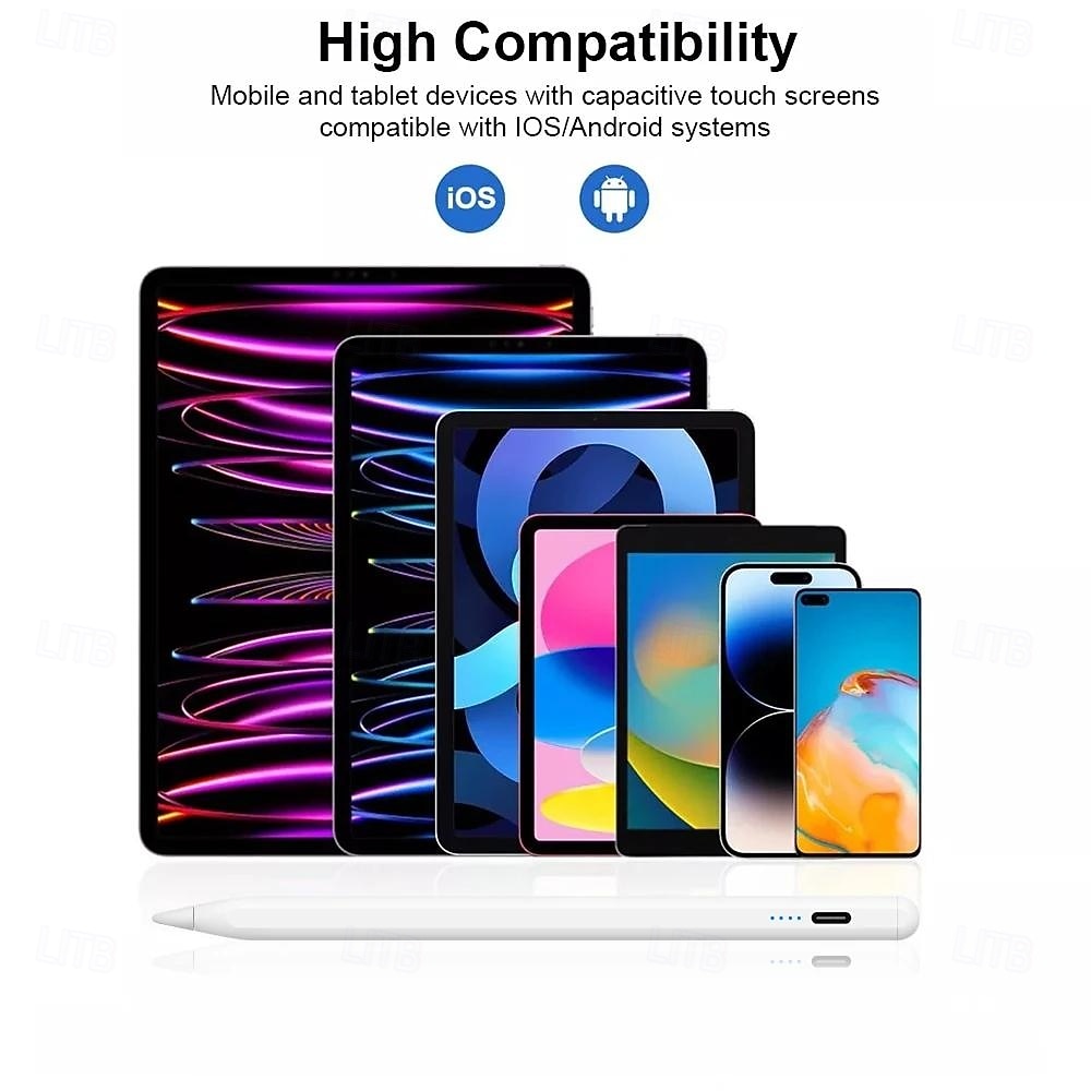 Apple Pencil Compatible Stylus Pen Fast Charging Ergonomic Design for iPad Pro & Mini Series Ideal for Drawing Writing Note-Taking 2026 - $15.99 –P4