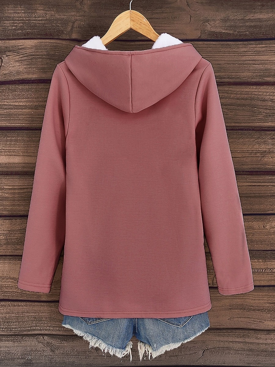 Mulheres Diário à moda Conjuntos de duas peças Moletom Conjuntos de calças Manga Longa Com Capuz Gráfico Letra Com Cordão Imprimir Casual Diário Azul Preto Rosa Outono Ajuste Largo de 2025 por $51.99 –P2