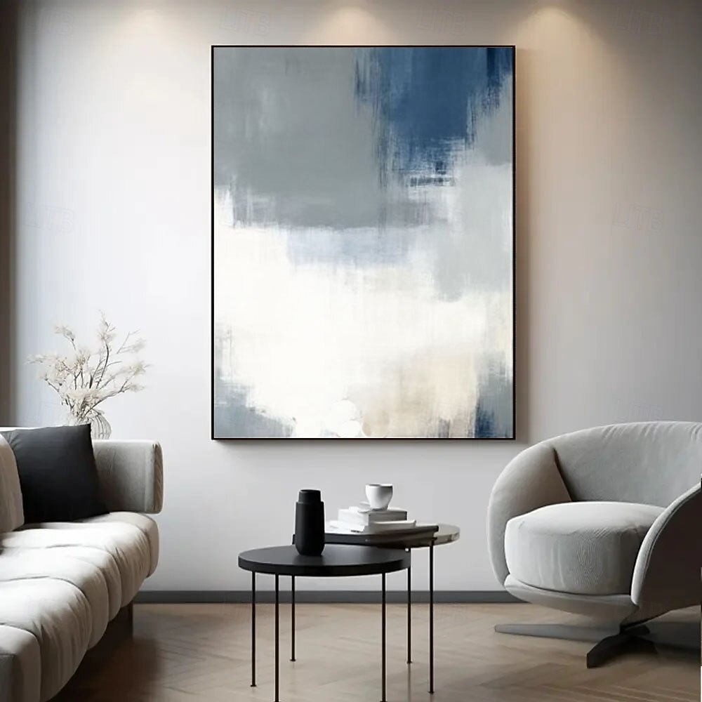 dipinto a olio fatto a mano dipinto a mano orizzontale astratto contemporaneo moderno tela arrotolata (senza cornice) del 2025 a $107.99 –P4