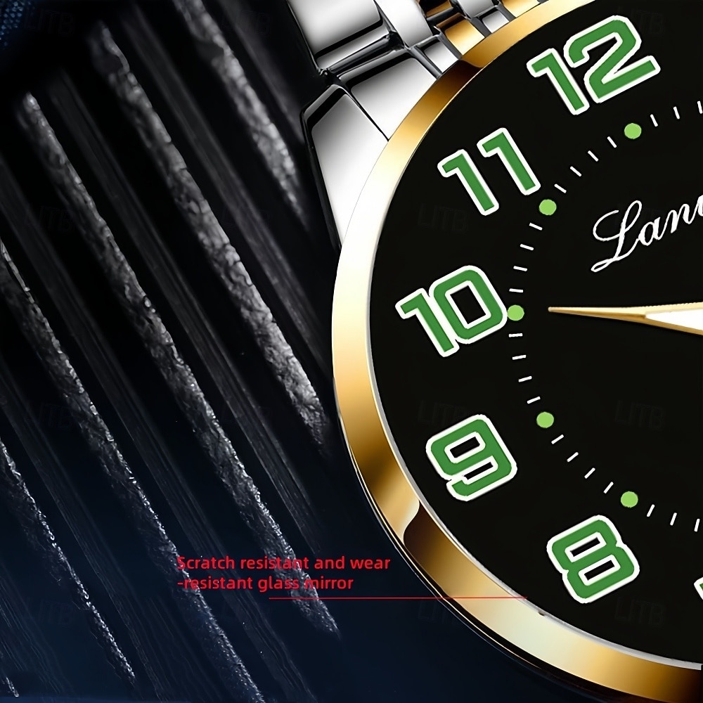 Advanced Men's Wristwatch Fashionable Men's Quartz Watch Fashionable Calendar Luminous Dial The Best Gift Choice for Men 2026 - $14.99 –P3