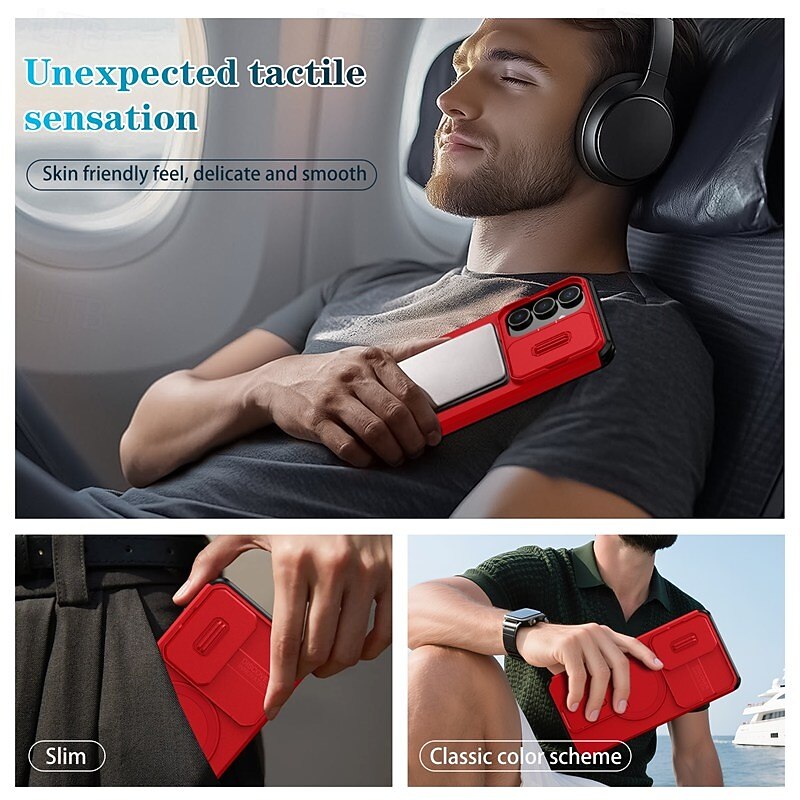 Phone Case For Samsung Galaxy S25 Ultra Plus S25 Edge S24 S23 S22 A36 A26 A16 A55 5G A35 5G Back Cover with Stand Holder Shockproof Armor PC PU Leather 2025 - $11.99 –P19