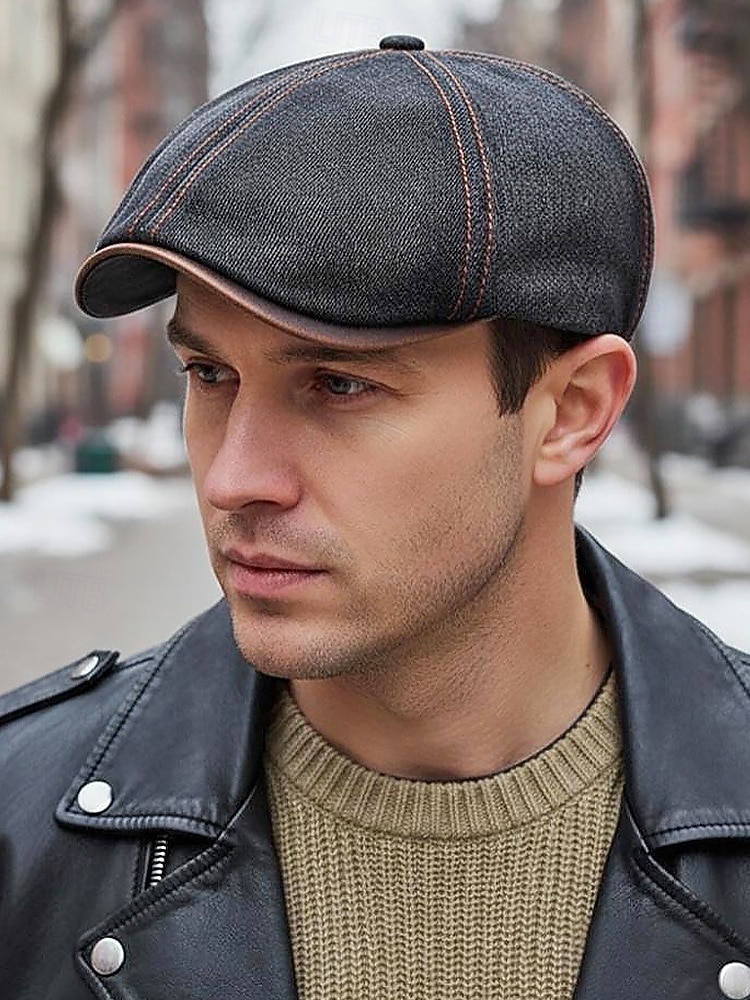 Boné masculino de algodão jeans - estilo clássico vintage, respirável e confortável, ideal para uso casual e atividades ao ar livre. de 2026 por $11.99 –P2