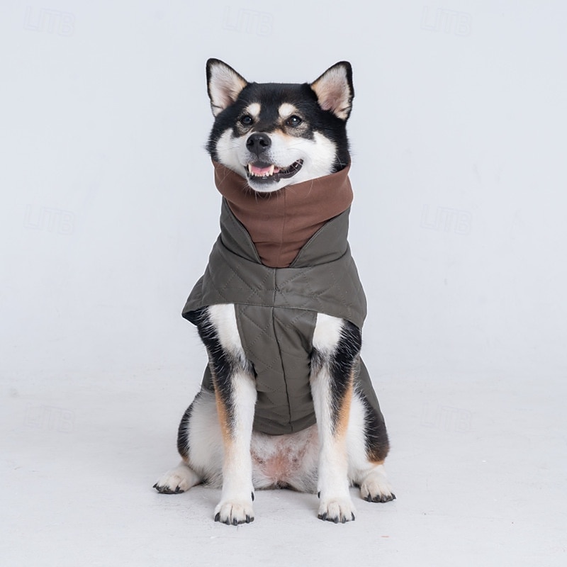 Warm Dog Winter Vest with Turtleneck for Medium Large Dogs - Quilted Pet Jacket for Cold Weather - Windproof & Comfortable 2026 - $27.99 –P2