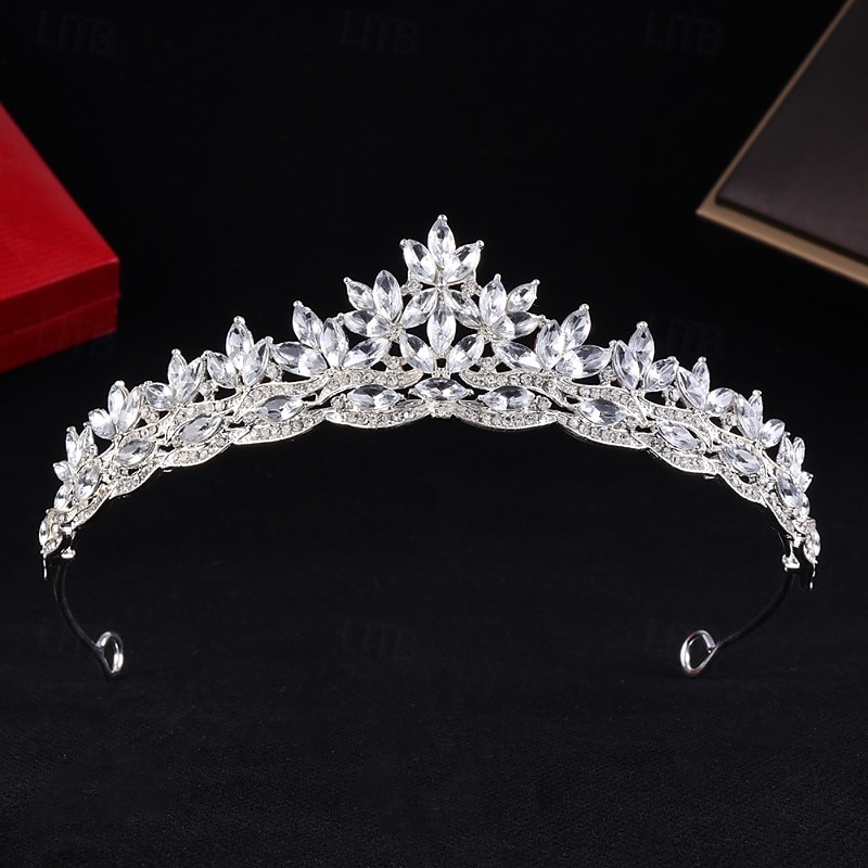 Diademi Acconciatura Lega Matrimonio Compleanno Elegante Carino Con Strass Copricapo Copricapo del 2026 a $17.49 –P1