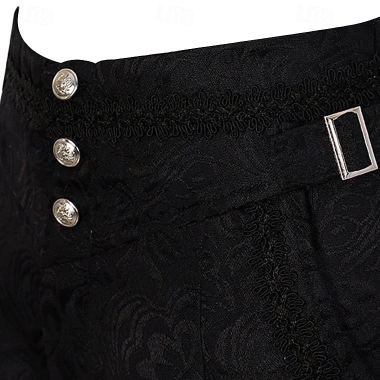 נסיך ערפדים רטרו\וינטאג' פאנק & גותיות ימי הביניים רנסנס סטימפונק מִכְנָסַיִים מכנסיים מותן גבוה בגדי ריקוד גברים סרוג תחפושות וינטאג קוספליי ארוך מכנסיים האלווין (ליל כל הקדושים) 2026 - $45.99 –P7