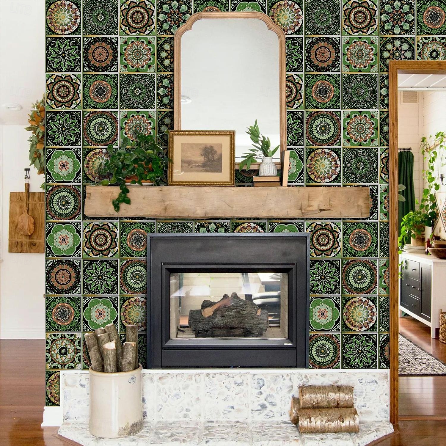 12pcs 3D Wall Tile Stickers Peel Stick 6x6 in, Thick PE Foam Crystal Mosaic, Waterproof Backsplash for Kitchen, Bathroom & Home Decor, Metallic Wall Panels Gift Box 2026 - $28.99 –P8