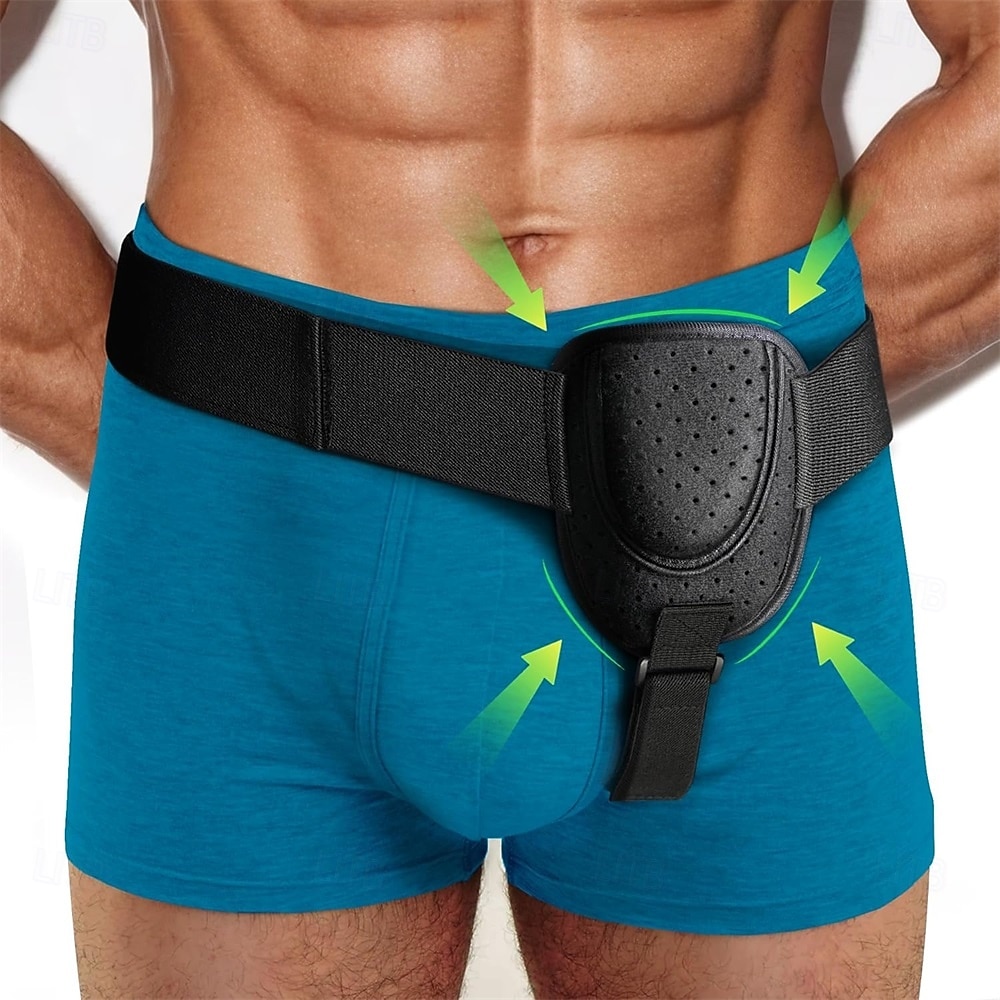 Tyrätukivyö miehille tai naisille yksipuoliseen nivustyrään tai muihin tyriin, irrotettavilla pehmusteilla, säädettävä vyötärövyö vatsan puristukseen, lannetuki 2026 - $17.99 –P1