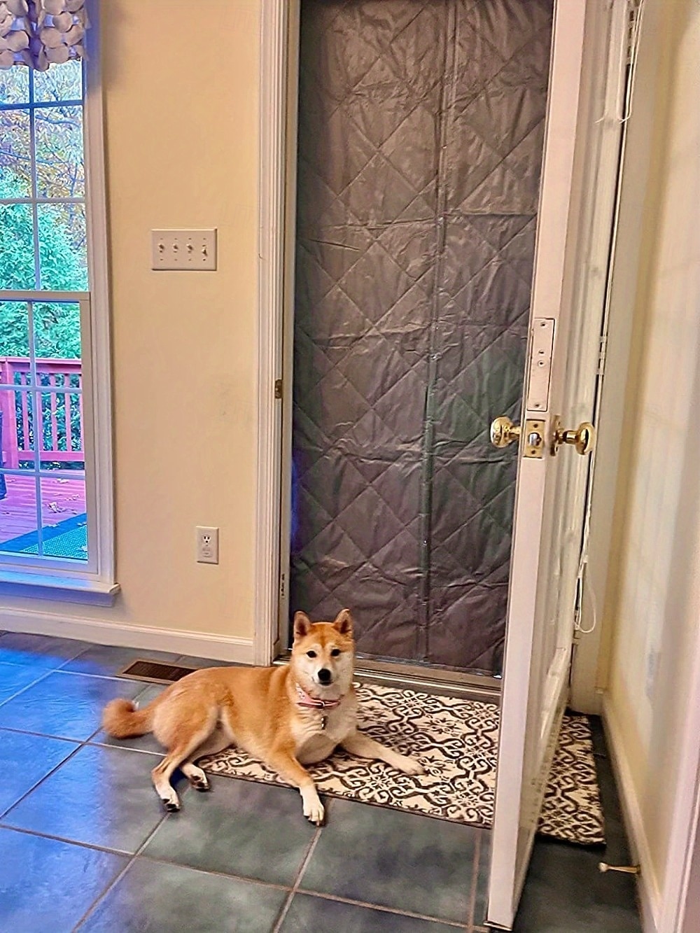 magnetyczna zasłona do drzwi domowych, wiatroszczelna, przeciw komarom, izolacja termiczna, montaż bez wiercenia, blokada przeciągów w klimatyzatorze w sypialni, dźwiękoszczelny panel prywatności 2026 - $16.99 –P7