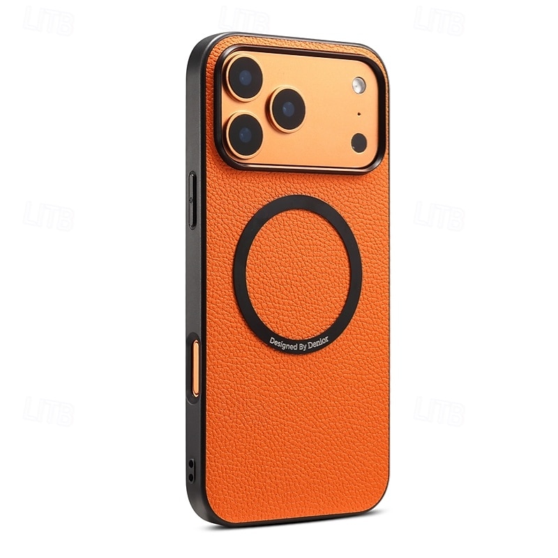 telefon Etui Til iPhone 17 Pro Max 17 Air 17 16 15 14 Pro Max Plus 13 Pro Max Bakdeksel med stativ Støtsikker Kontor / Bedrift PU lær 2026 - $22.99 –P14