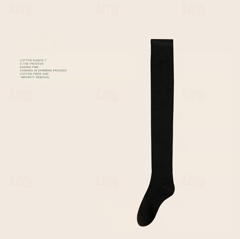 Женские высокие носки выше колена, теплые, мягкие, трикотажные, эластичные, уютные, сексуальные, милые, модные, зимние, осенние, высокие носки выше колена, повседневные, для школьниц, в японском 2026 - $22.99 –P12