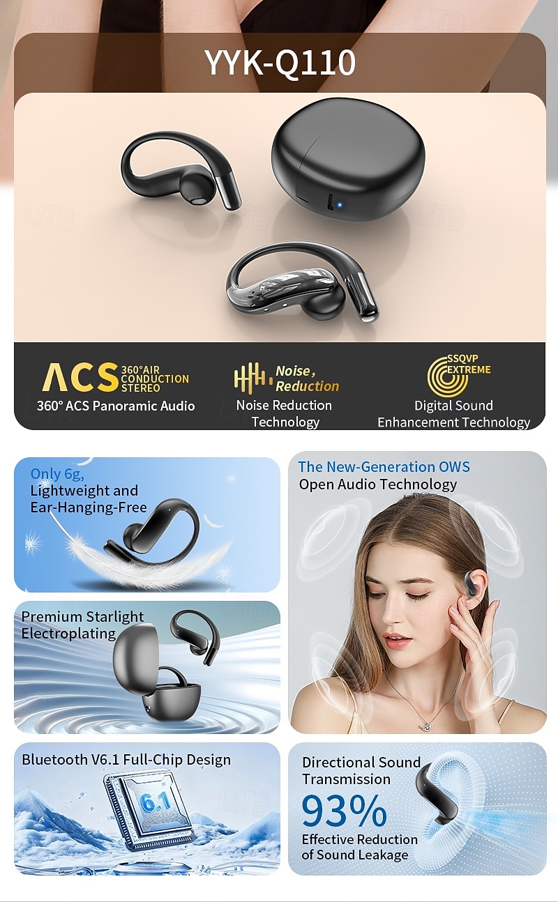 2025年 リアルタイム言語インテリジェンス AI 翻訳イヤホンインスタント翻訳により、音声通話翻訳のサポートにより言語の壁を打ち破り、正確な同時通訳を実現します。  コレクション – $21.99 –P2