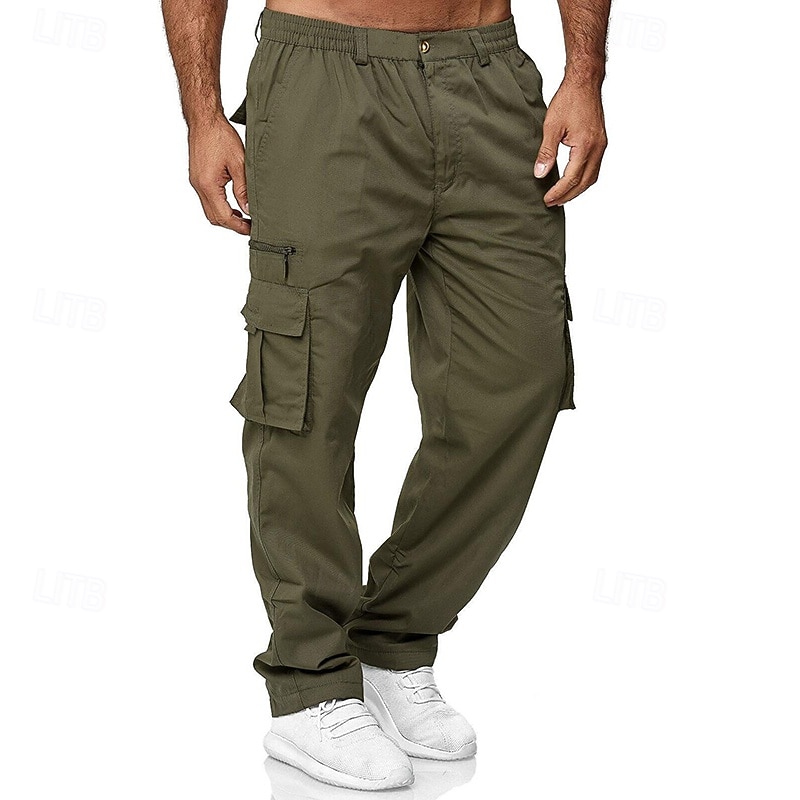 Mens Fashion Cargo Pants Casual Loose Trousers Multi-Pocket Outdoor Work Pants Jogger Athletic Sweatpants Navy 2026 - $22.99 –P4