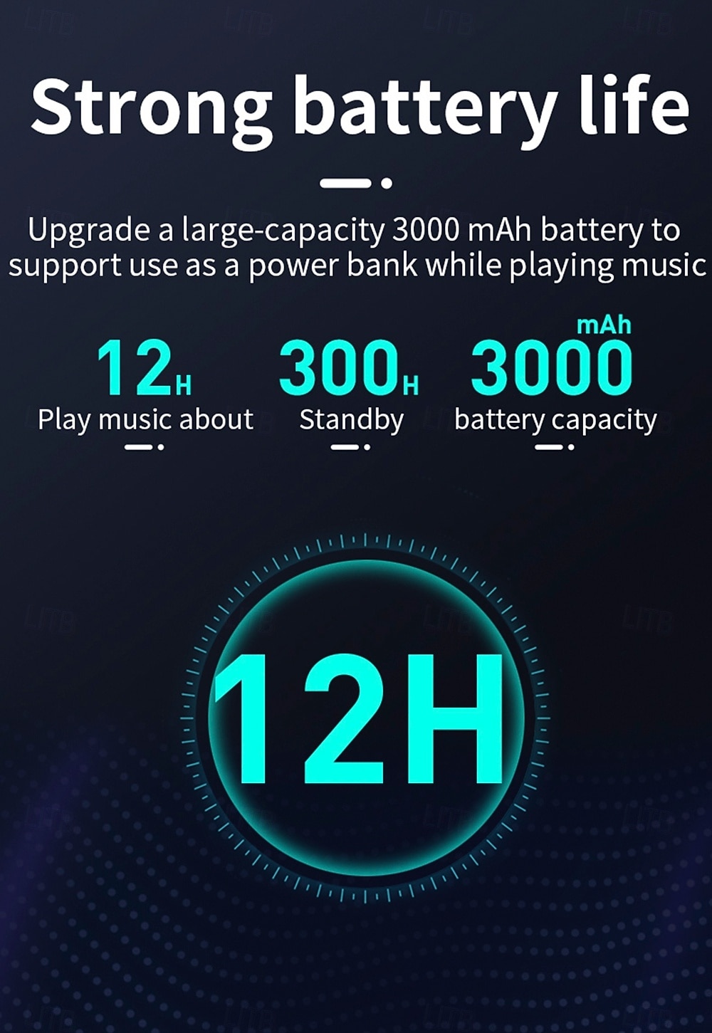 Portable Wireless Speaker High-power Subwoofer IPX6 Waterproof 7-color RGB Lighting and Dynamic Party Effects Long-lasting Battery Life Wireless Connection USB/SD/TF Card Input Valentine's Day Gift 2026 - $31.99 –P4