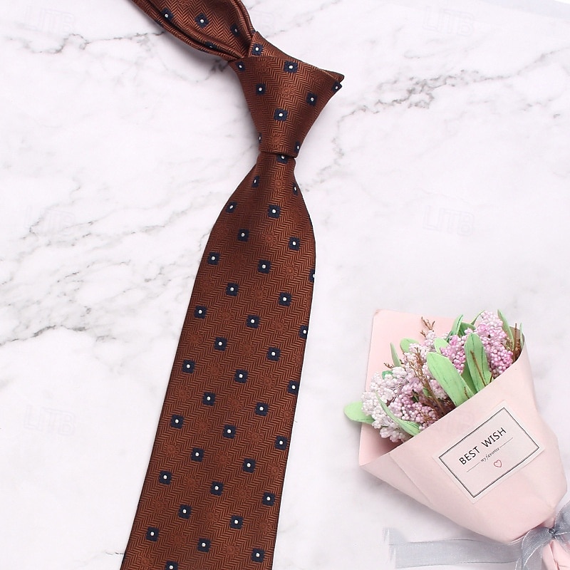 Homme Cravates Mode Classique Moderne Contemporain Géométrique À Motifs Fête de mariage Tenue quotidienne de 2026 ? $8.99 –P4