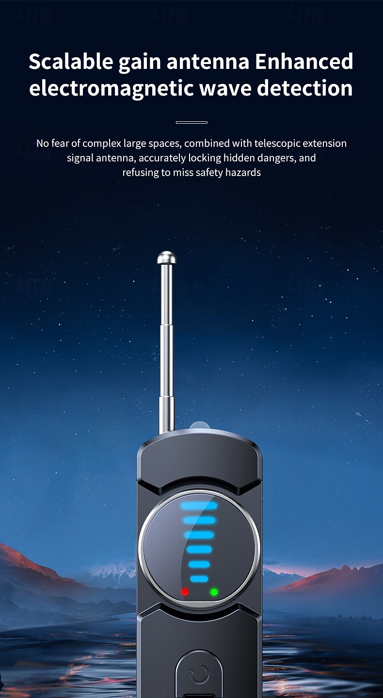 Hidden Camera and Bug Detector Pinhole Camera Detector - Ideal for Travel Vehicles Hotels and Home Security 2026 - $27.99 –P9
