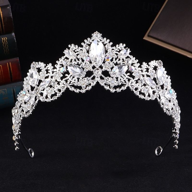 Diademi Acconciatura Strass Lega Matrimonio Compleanno Elegante Vintage Con Strass Copricapo Copricapo del 2026 a $11.49 –P1
