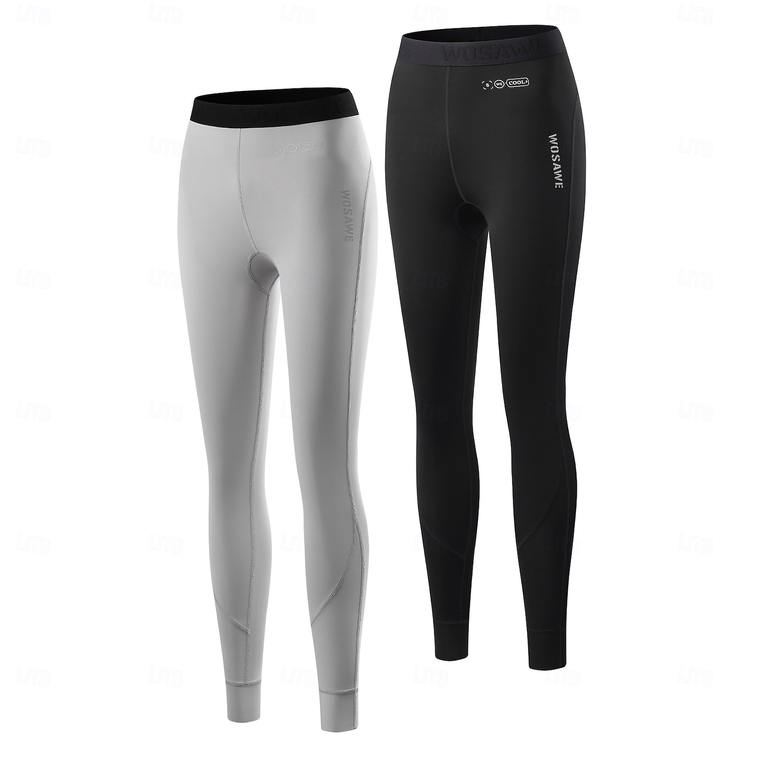 WOSAWE women's spring and autumn quick drying leggings for cycling hiking sports moisture wicking breathable comfortable underwear long pants BF133 2026 - $36.99 –P2
