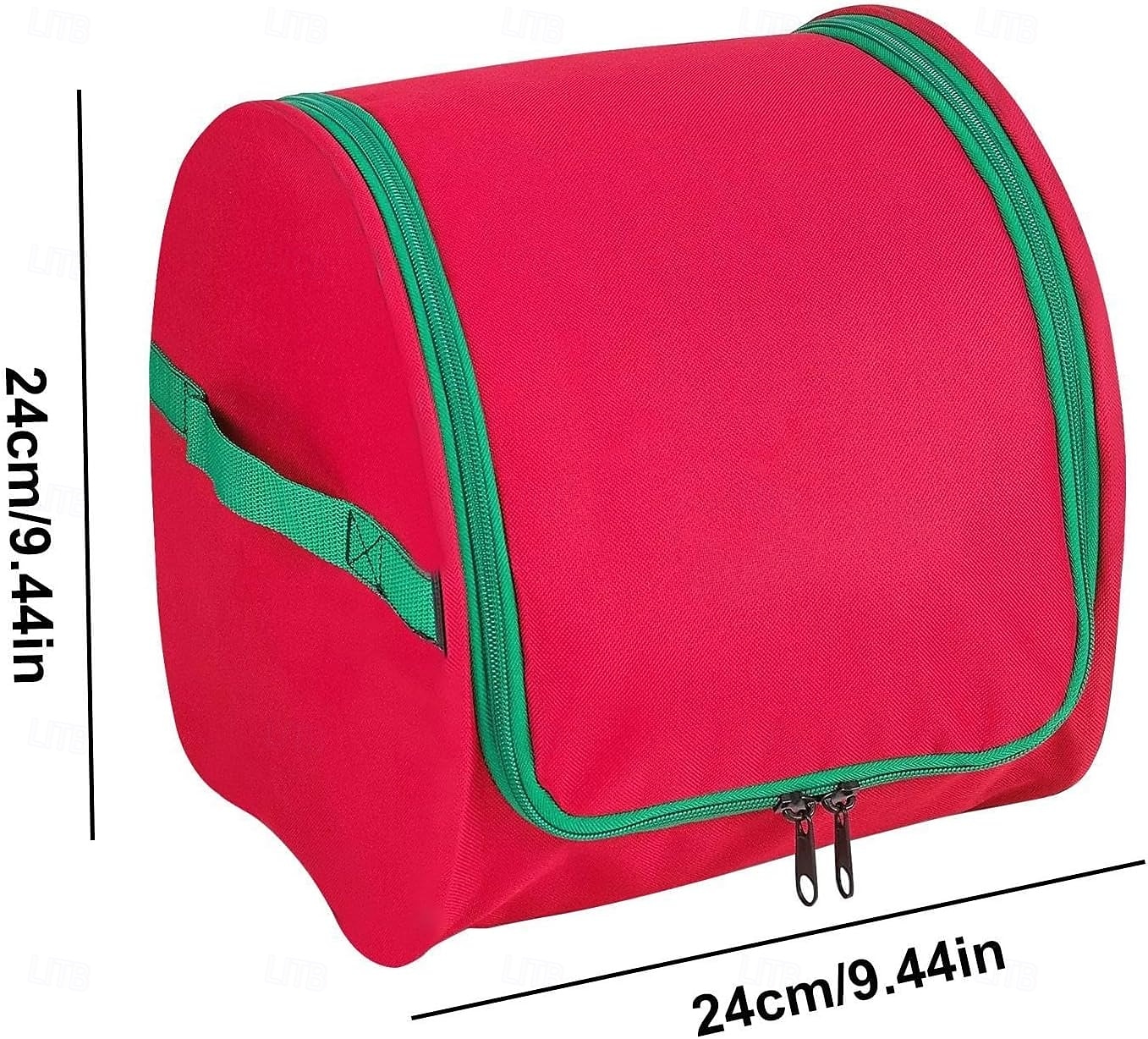 taška na vánoční osvětlení, organizér na vánoční osvětlení z oxfordské látky, taška na vánoční osvětlení pro organizaci kabelů světel bez zamotání, taška na zip &nádoba na sváteční světýlka 2026 - $16.99 –P8