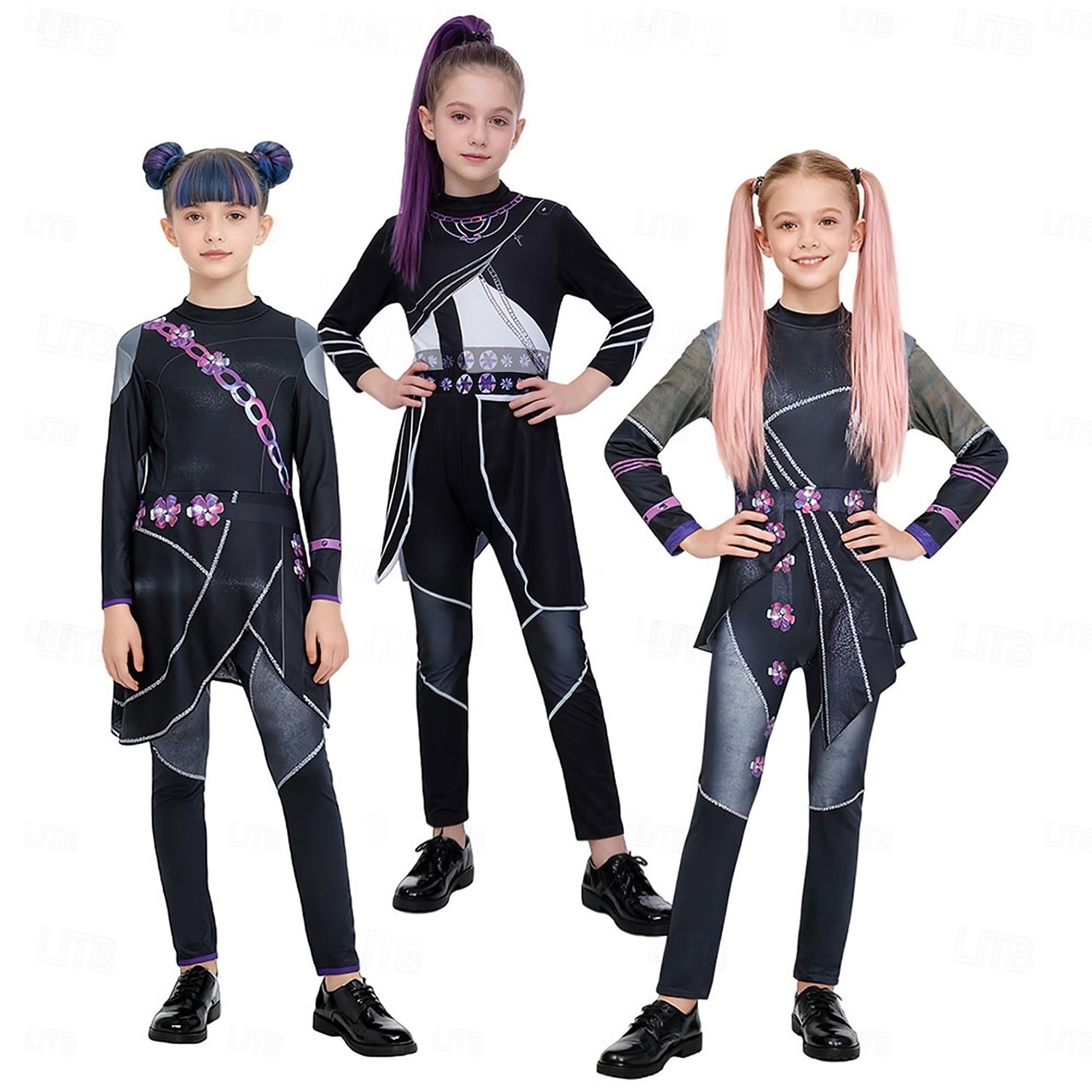Inspirert av koreansk idol Popstjerne Kostume Fancy dress Karnevalskostyme Virtuelt idol for Jente Barne Halloween Karneval Ytelse Comic Con Anime-messe 2026 - $43.99 –P1