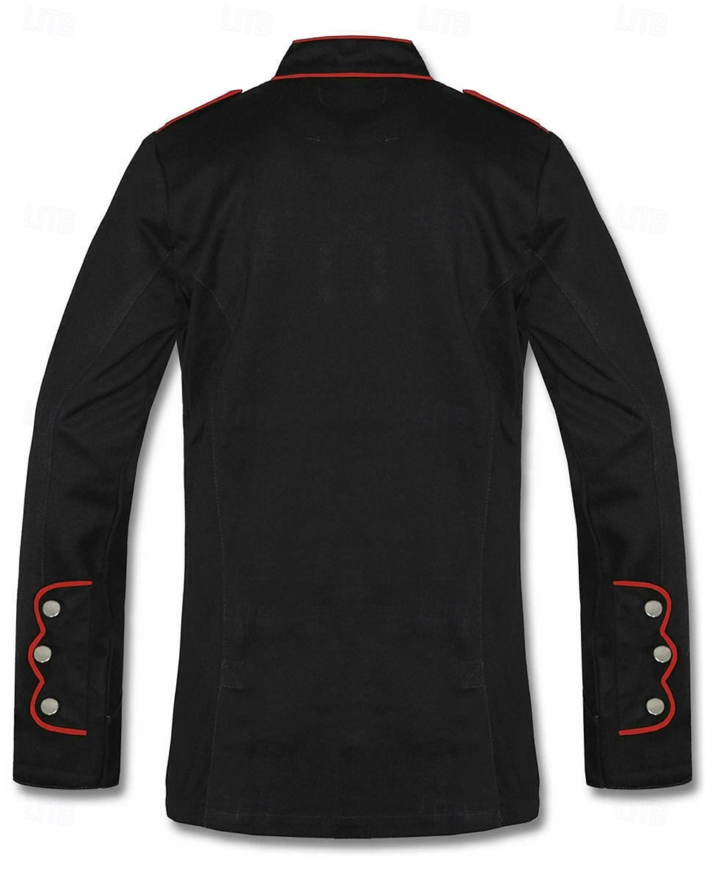 Retro Vintage Rococo Coat Masquerade Circus Jacket Long Sleeves Prince Aristocrat Fancy Dress Men's Carnival Masquerade Event / Party Adults' Coat Spring Fall & Winter 2026 - $52.99 –P4