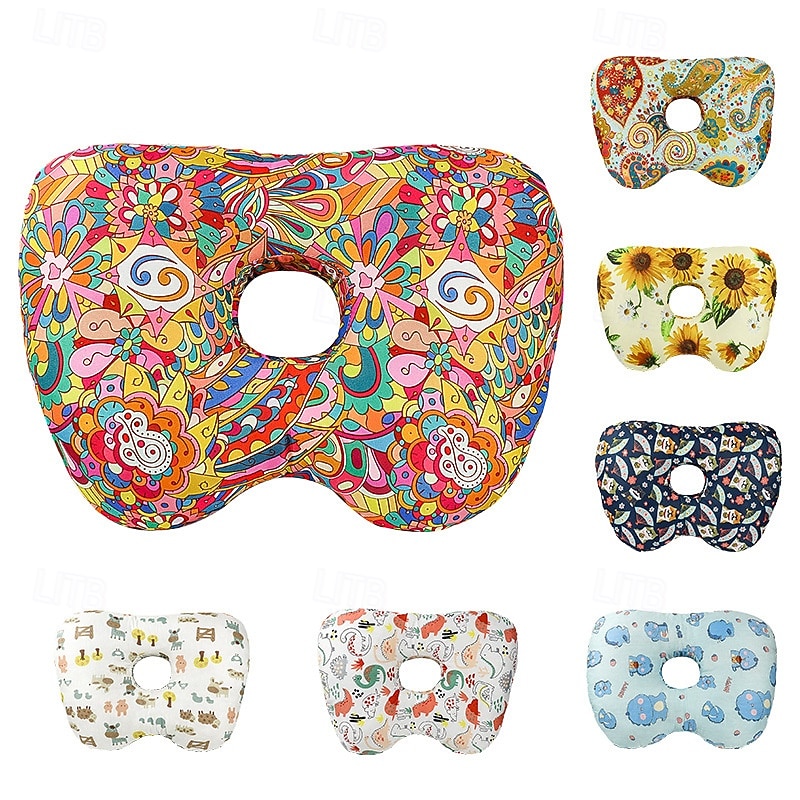 Polštářek do ušního otvoru z polypropylenové bavlny s pomalým odrazem, polštářek ve tvaru slunečnice, opěrný polštářek do ušního otvoru pro spaní na boku, pohodlný polštářek do ušního otvoru pro lepší 2026 - $22.99 –P7