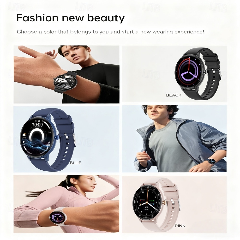 G8 Smart Watch 1.39 inch Smartwatch Fitness Running Watch Bluetooth Pedometer Call Reminder Sedentary Reminder Compatible with Smartphone Women Men Hands-Free Calls Message Reminder Custom Watch Face 2025 - $29.99 –P3