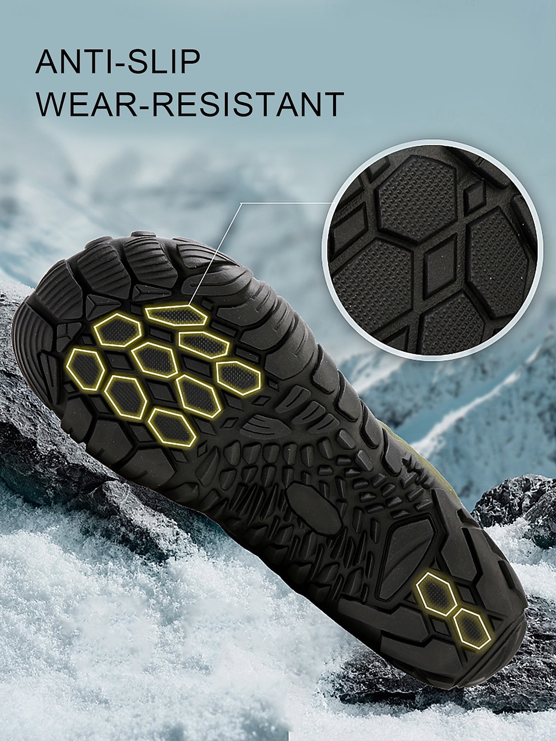 Women's Wide Fit Waterproof Snow Hiking Sneakers – Warm Anti-Slip Winter Outdoor Shoes for Snow Walking, Trekking, Camping & Cold Weather Travel 2026 - $54.99 –P8