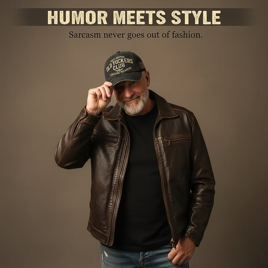 כובע בייסבול וינטג' של מועדון הזקנים, מתנה לאבא, כובע רטרו מתכוונן מצחיק לגברים ולנשים, בסגנון פטריוטי, נוח ללבוש יומיומי 2026 - $19.99 –P9