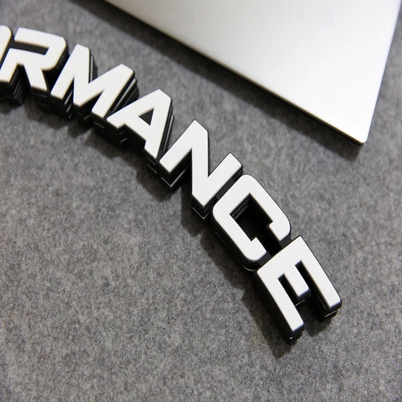 8 قطع/مجموعة ملصقات ديكور لإطارات السيارات ضبط السيارة ملصقات ثلاثية الأبعاد دائمة من مادة البولي فينيل كلوريد ملصقات حروف تسمية السيارات للأداء 2025 - $22.99 –P9