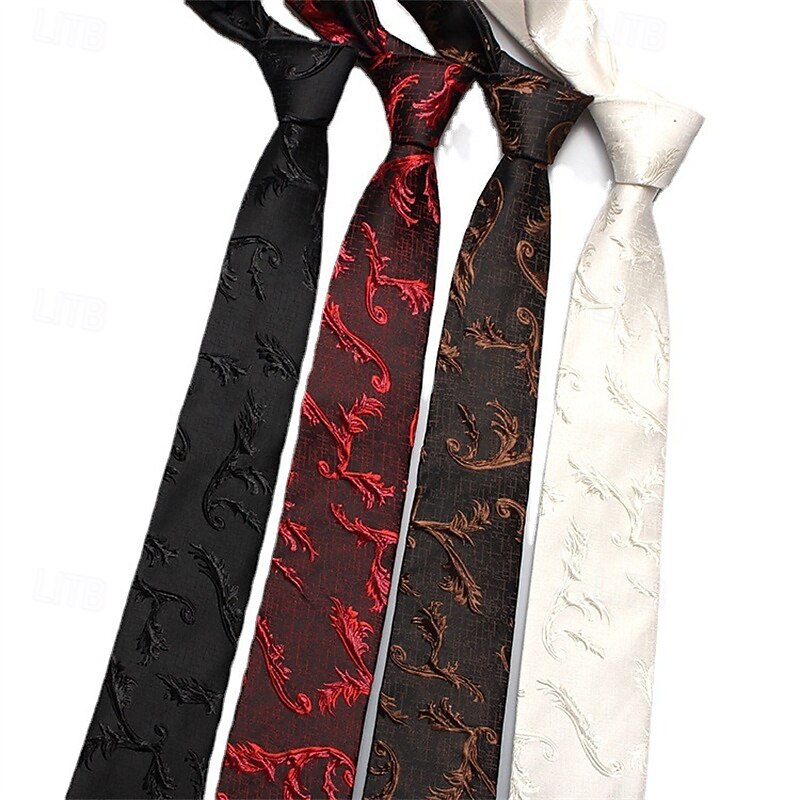 Voor heren Stropdassen Modieus Klassiek Modern eigentijds Met Patroon Bruiloft Alledaagse kleding 2026 - $8.99 –P1
