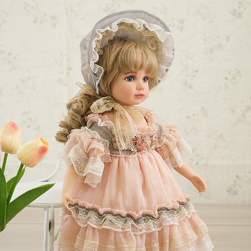 Vintage Porcelain Dockor Handmålad Palats Domstol Bisque Dockor 18 Tum Julklapp 2026 - $154.99 –P2