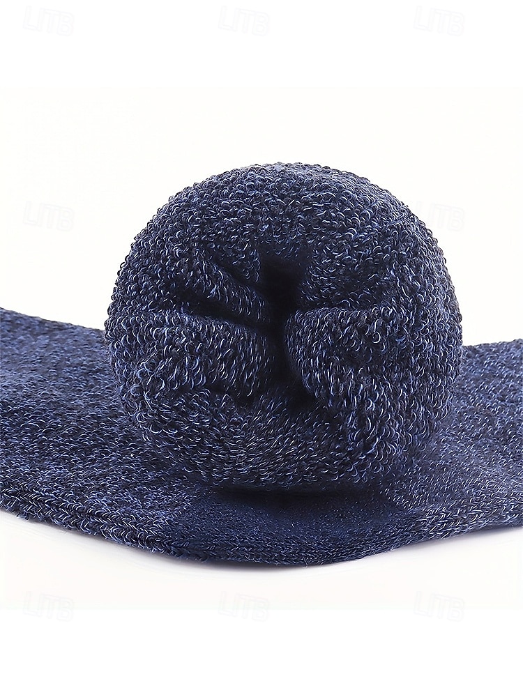 Pánské bavlněné termo ponožky - měkké, teplé, 5 párů, ideální na zimu, outdoorové aktivity a jako vánoční dárek 2026 - $14.99 –P8