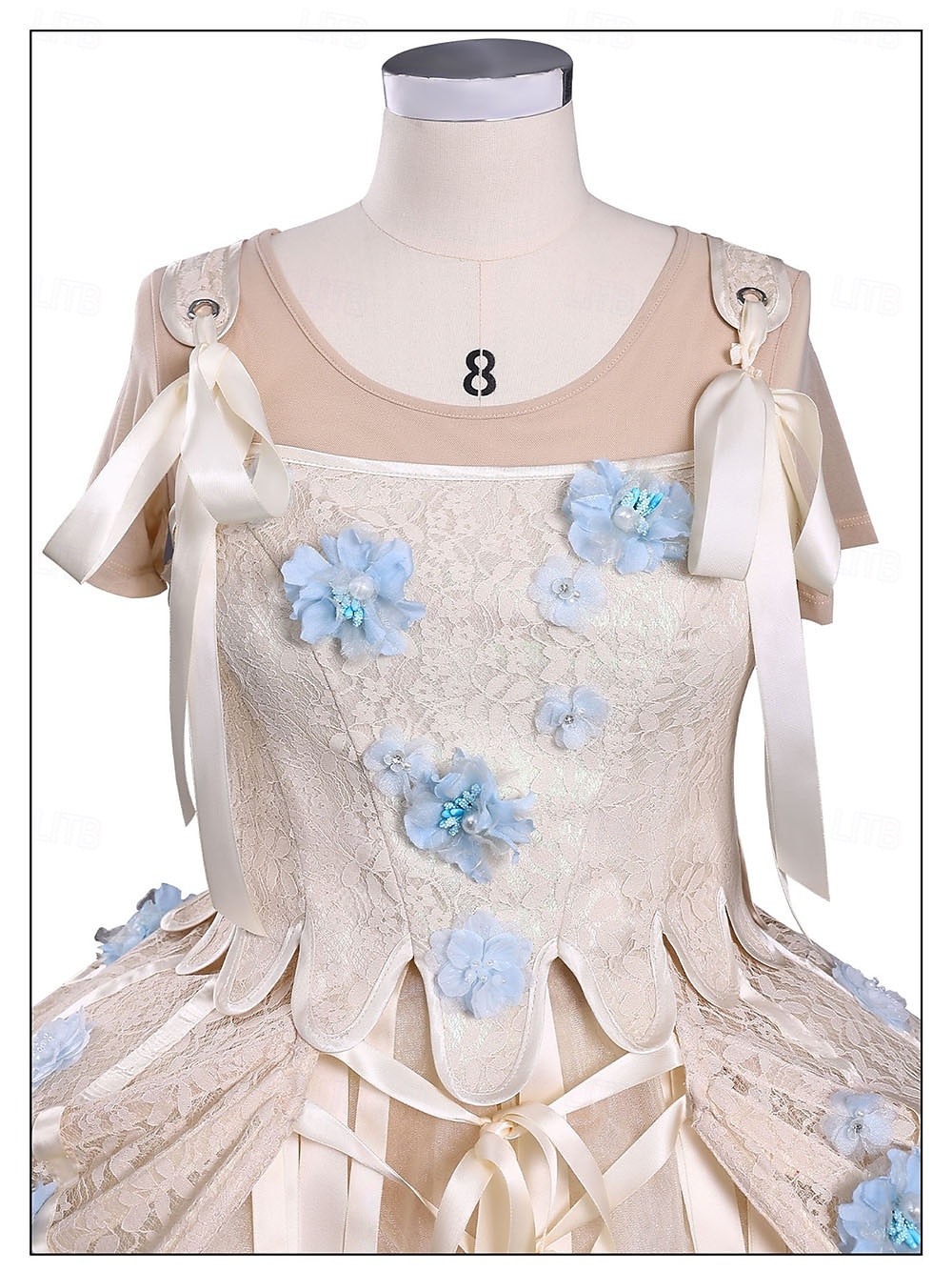 Horror gótico Chica lobo Vestidos Disfraz Vestido llamativo Cosplay for Mujer Chica Niños Adulto Víspera de Todos los Santos Carnaval Rendimiento Fiesta 2026 - $99.99 –P8