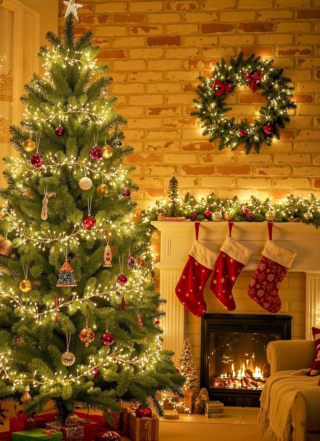 Guirlande Lumières en Fil de Cuivre 8 Modes de Lumière Basse Tension Sécurité À Brancher Festival Mariage Fête Atmosphérique Accessoires Luminaires 3/6/10/15/30/50M de 2026 ? $12.99 –P4