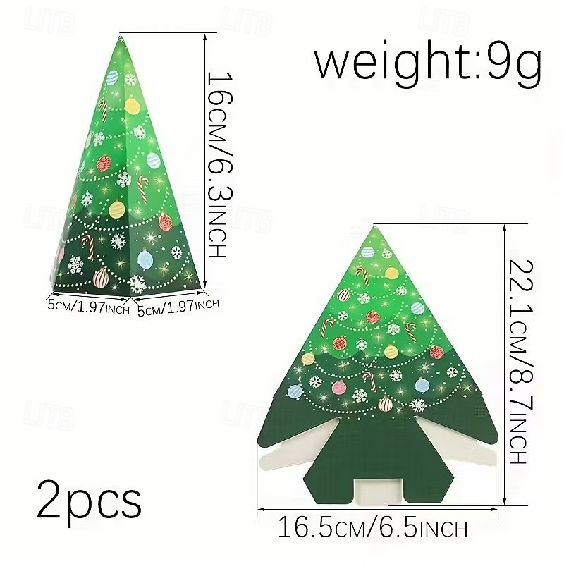 Caixa de calendário do advento de Natal com 24 peças - design de casinha de gengibre vermelha e branca com relógio dourado e cena de vila nevada, perfeita para presentes de festas de fim de ano e de 2025 por $22.99 –P10