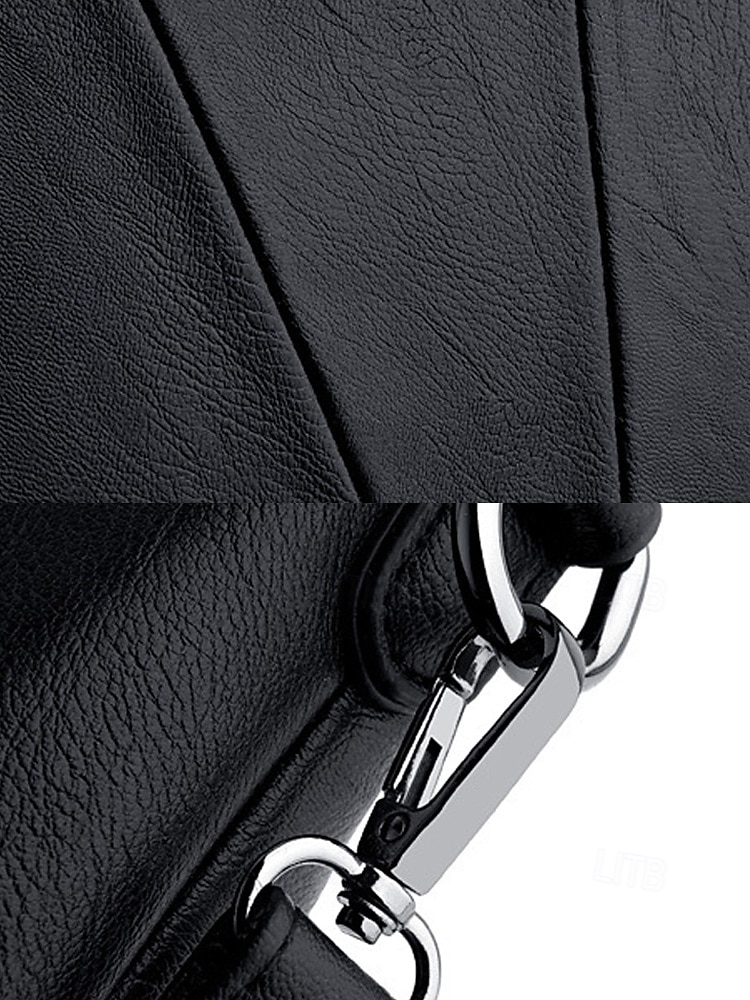 Handväska i konstläder för kvinnor – finns i flera färger, mångsidig design med flera bäralternativ, perfekt för både vardag och vardag. 2026 - $32.99 –P10