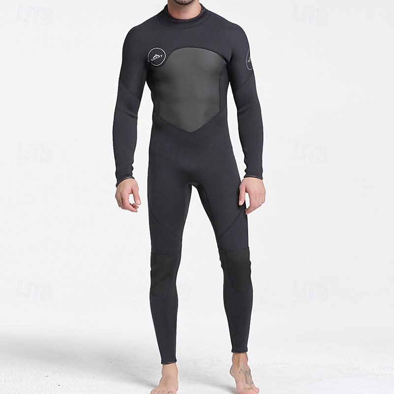 Per uomo 3mm Muta da sub in neoprene Rash Guard completo per il corpo Costume da surf intero Color-blocking Caldo Protezione UV Manica Lunga Mute da immersione Surf Canoa Snorkeling Inverno del 2026 a TRY 4018.4 –P2