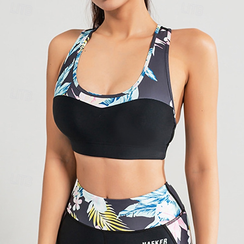 Mujer Camiseta de protección solar de 2 piezas Sujetador de surf Pantalones de traje de baño Bloqueo de color con sujetador incorporado UPF50+ Transpirable Sin Mangas Trajes de buceo Surf Canoísmo 2026 - $54.99 –P4